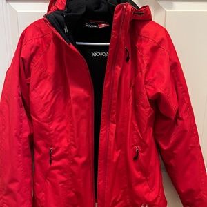 Women’s MEDIUM Spyder ski jacket/liner